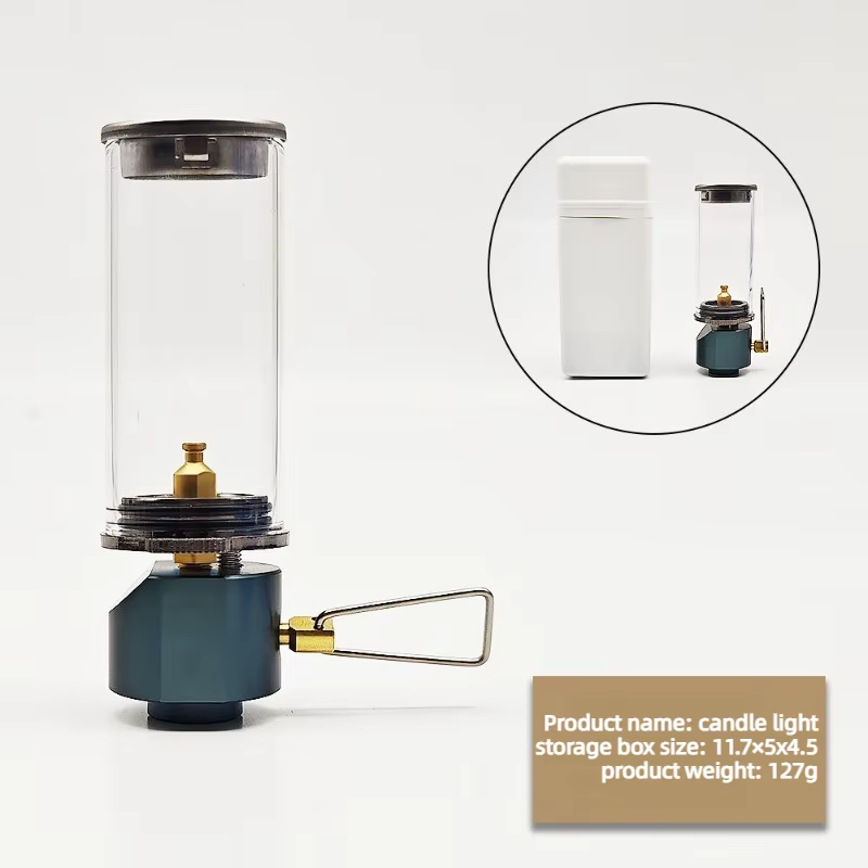 Lampe à flamme au propane pour l'extérieur, lampe à bougie de rêve, lampe d'ambiance pour le camping