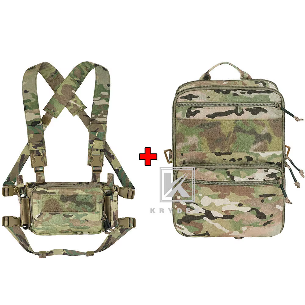 Vention YDEX-Sac à Dos DulFlatpack D3 D3CR, Chest Rig, GlaRifle AK Figured Pistol Magazine, Poudres