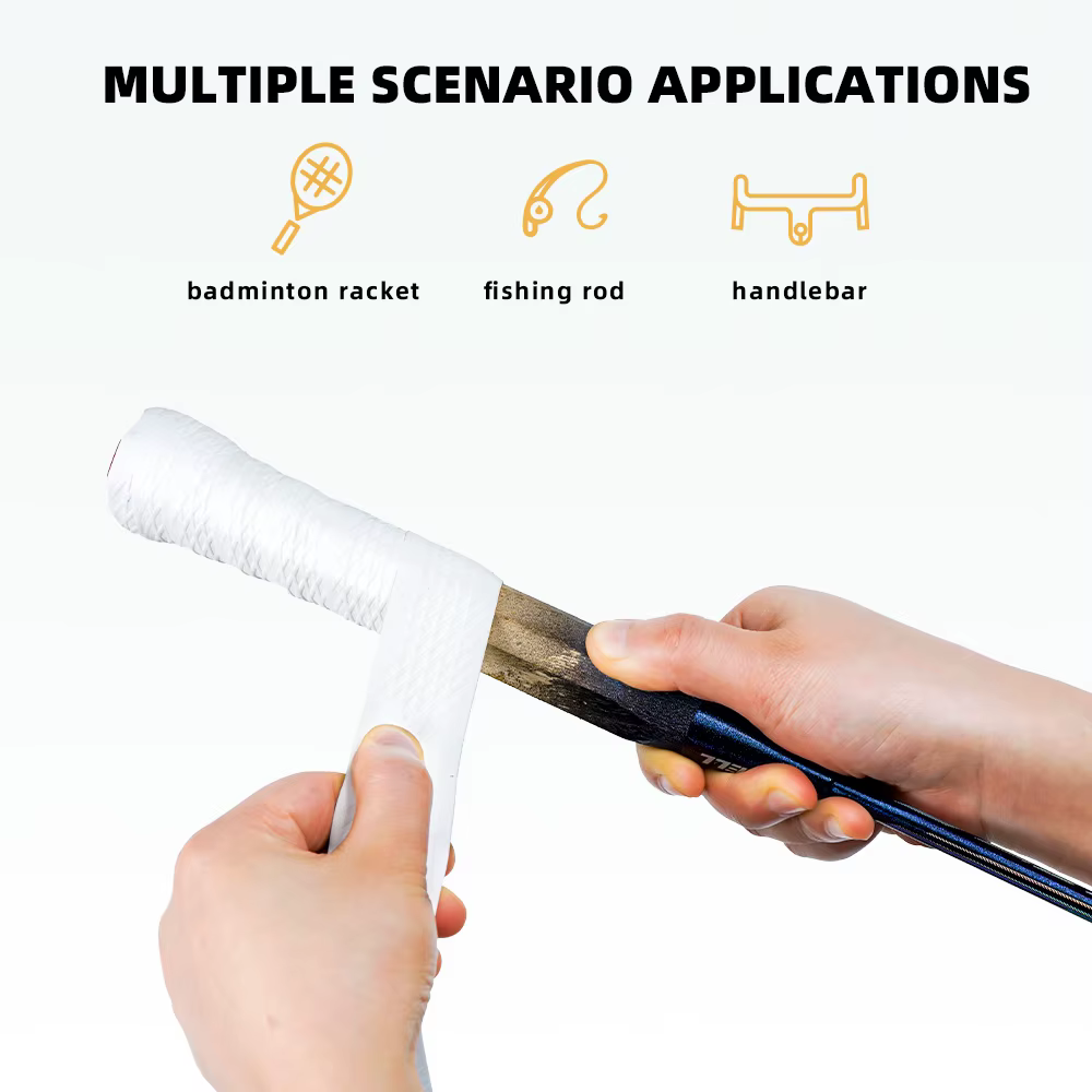 Bande de guidon de vélo 2 pièces avec bouchon d'extrémité bande de barre en Silicone Absorption des