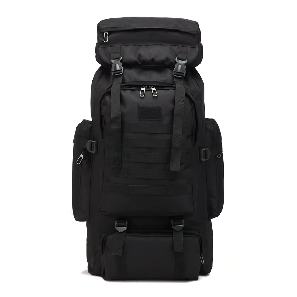 Sac à dos tactique de grande capacité 80L, sac de randonnée en plein air, sac de voyage pour hommes 