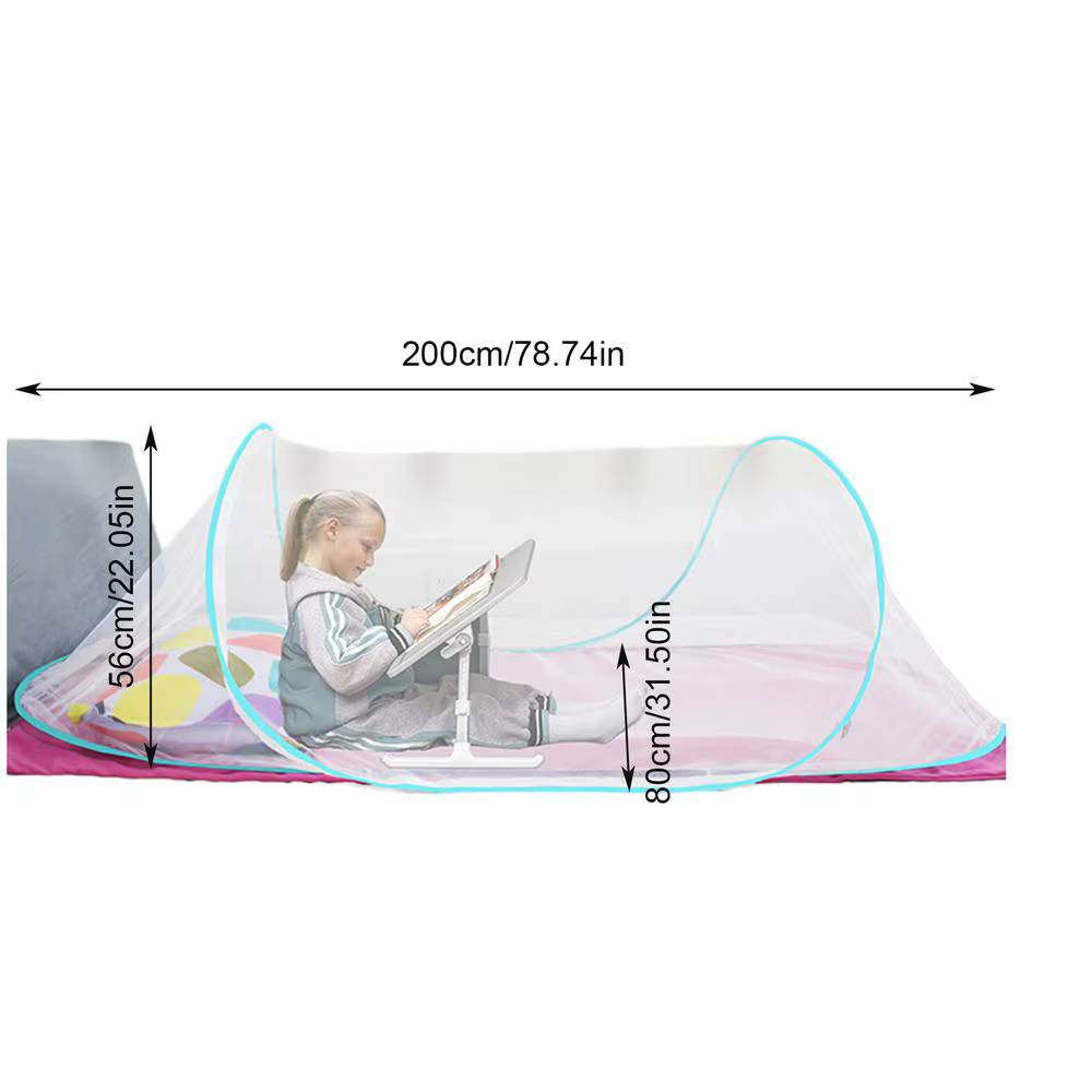 Tente de lit pliante portable, randonnée en plein air, voyage, moustiquaire, accessoires d'intérieur