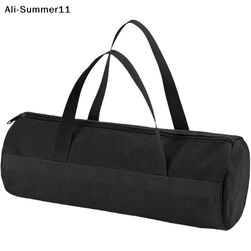 【S7】Sac de rangement pour outils de camping, grande capacité, sac cylindrique pour piquets de tente,