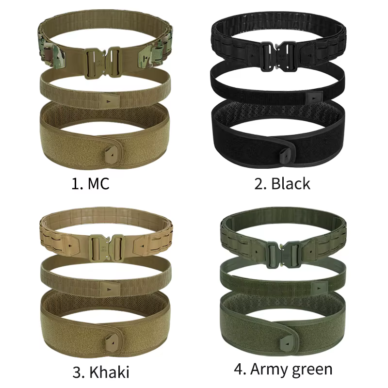 Ceinture tactique ARTEX 3 en 1, boucle à dégagement rapide découpée au Laser, ceinture de tir de Com