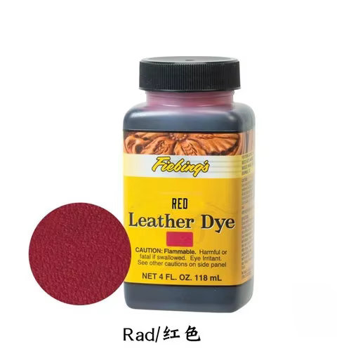 Fiebing's – colorant liquide à l'alcool pour cuir, bricolage, produits en cuir faits à la main, chau