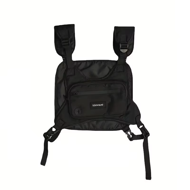 Dormin-sac de taille pour hommes, streetwear hip-hop, grande capacité, sports, décontracté, sacs à d