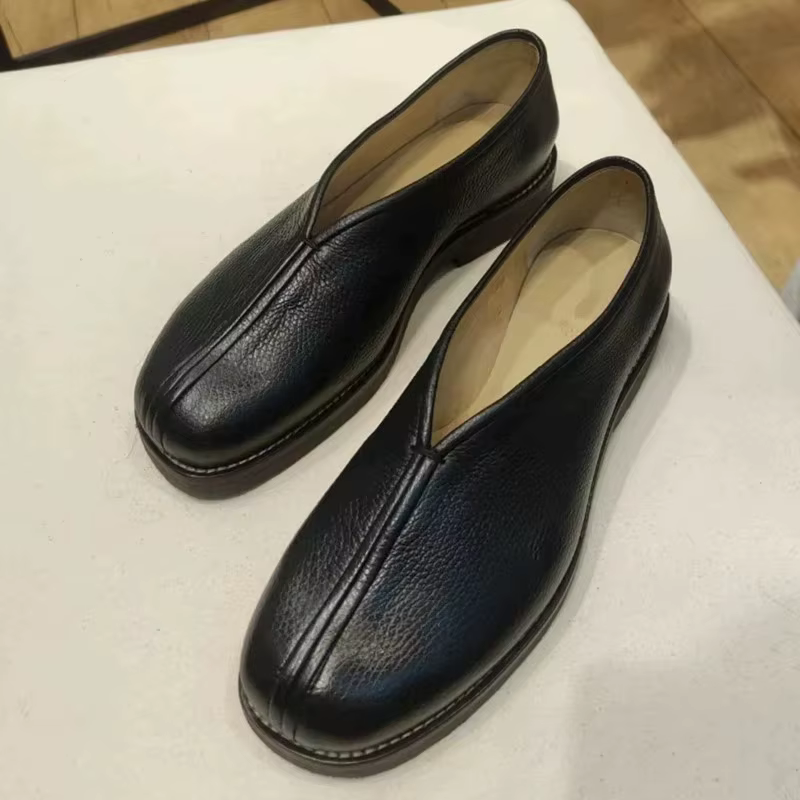 Chaussures pour femmes, nouvelles chaussures décontractées en cuir souple exquises, chaussures plate