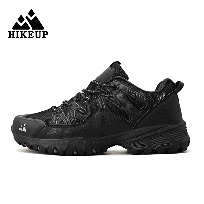 HIKEUP respirant amorti antidérapant baskets hommes chaussures de randonnée course Trekking baskets 