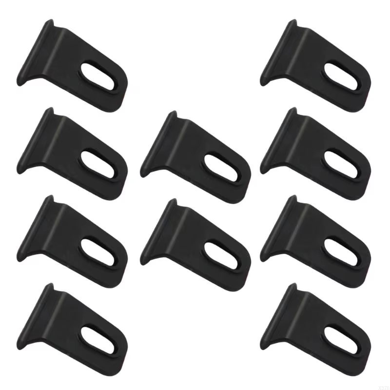 Crochets d'auvent en Nylon pour camping-car, 10 pièces, accessoires, Clip suspension pour camping-ca
