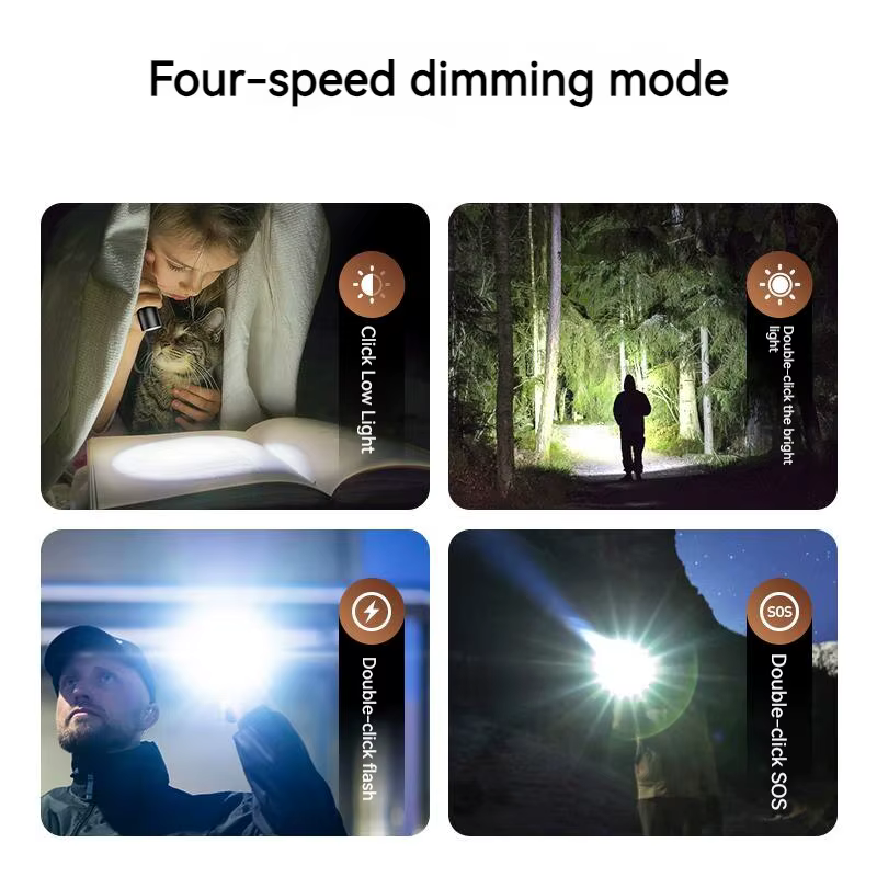Philips 2025 nouvelle lampe de poche Portable EDC lampes de poche LED rechargeables pour Defensa per