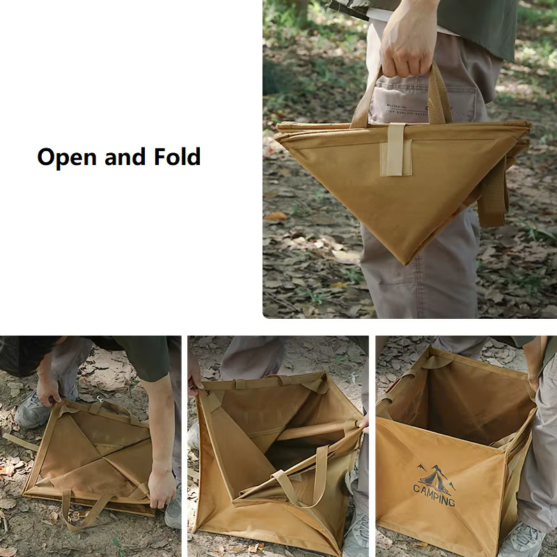 Boîte de rangement de ULextérieure pliable, panier d'arbre d'escalade, cadre de ULpliable, lancer, c