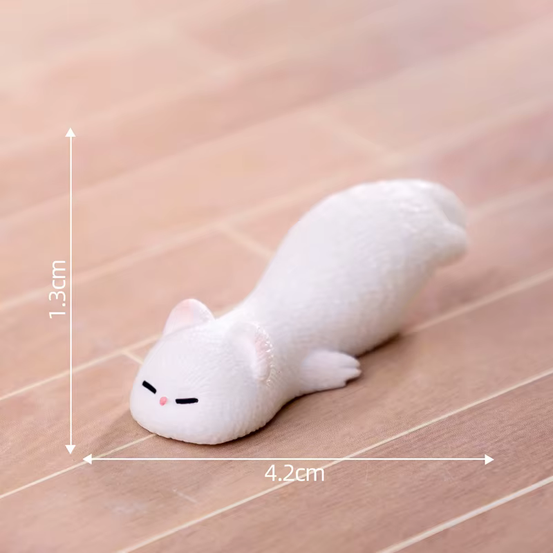 Mini figurine de dessin animé mignon pour la décoration de la maison bricolage, mini-figurine d'Auck