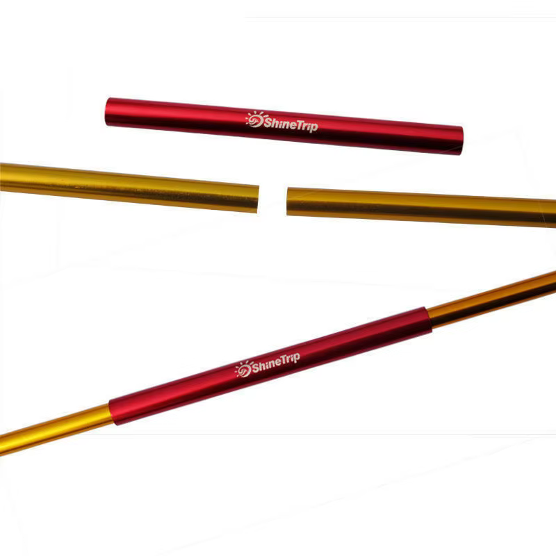 Tube de réparation de poteau de tente de rechange, 1 pièce, pour 75 85mm de diamètre, Kits de répara