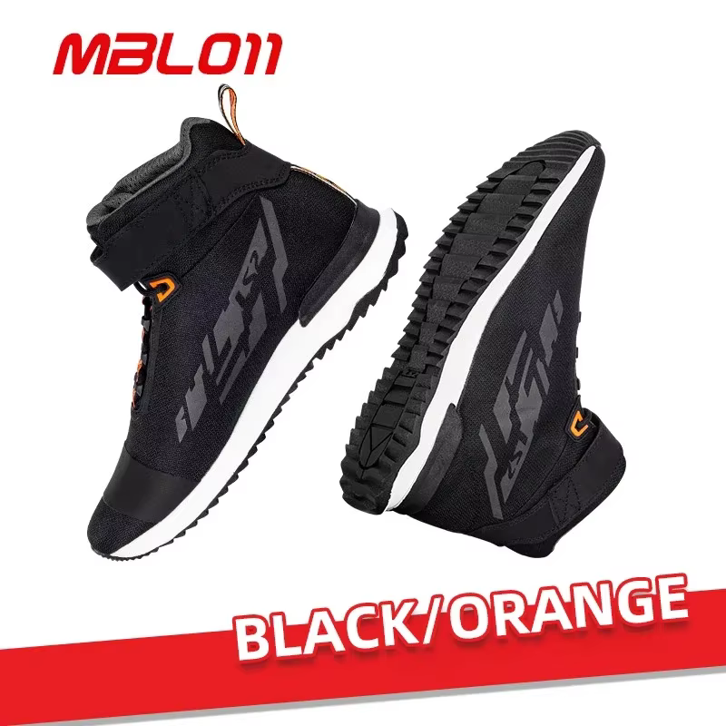 Chaussures de moto LS2 MBL011, respirantes, légères, antidérapantes, bottes de moto protectrices pou