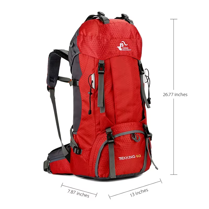 Sacs à dos de camping et de randonnée pour hommes, sac de sport en nylon pour l'escalade, sacs à dos