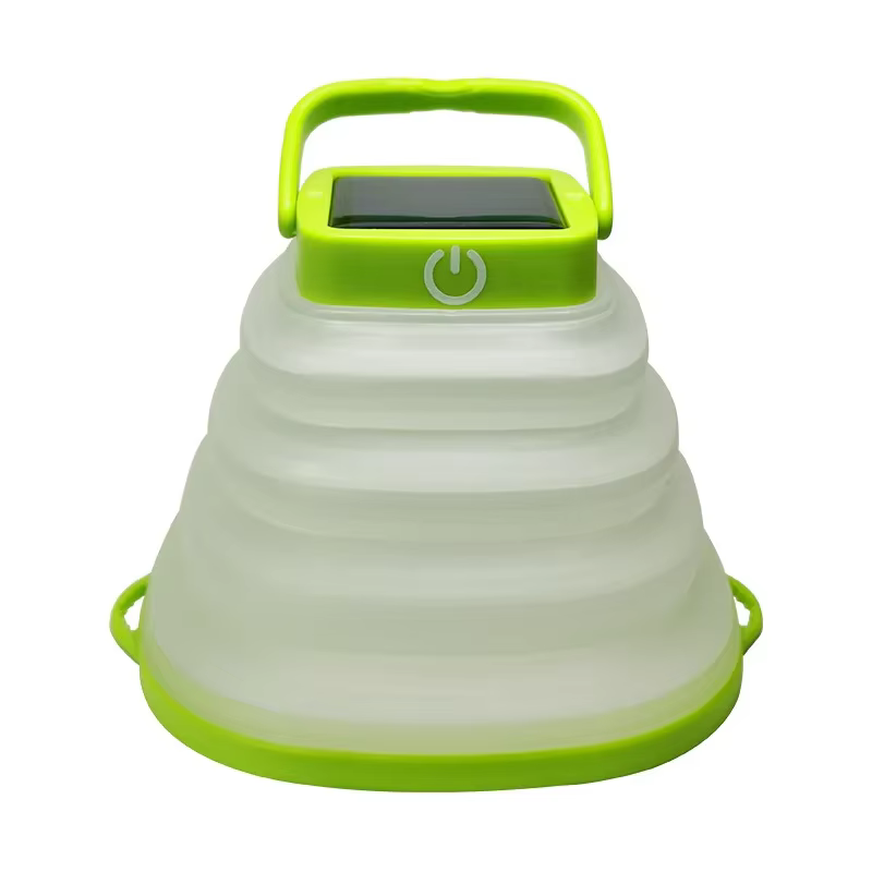 Lanterne Solaire LED Portable et Rechargeable par USB, Éclairage d'Extérieur, Pliable, Idéal pour le