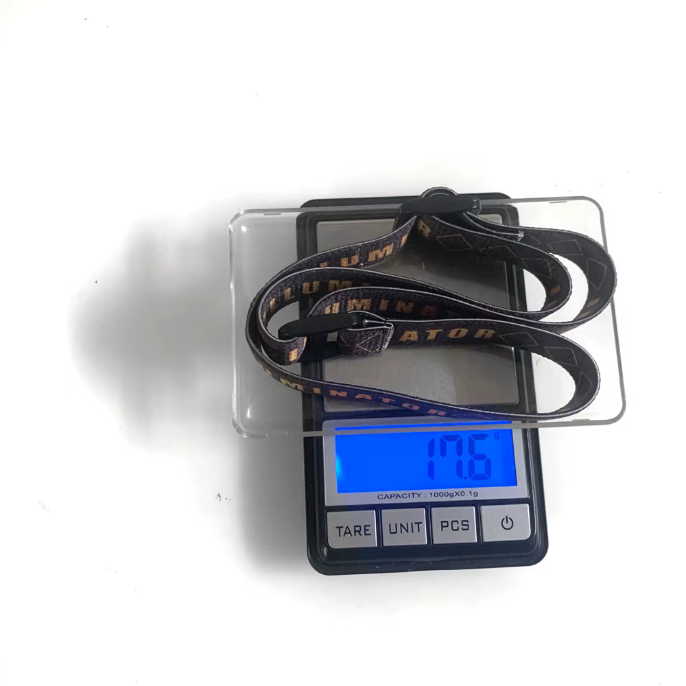 Sangle de tête élastique, 1 pièce, bandeau réglable pour lampe de poche, phare d'extérieur