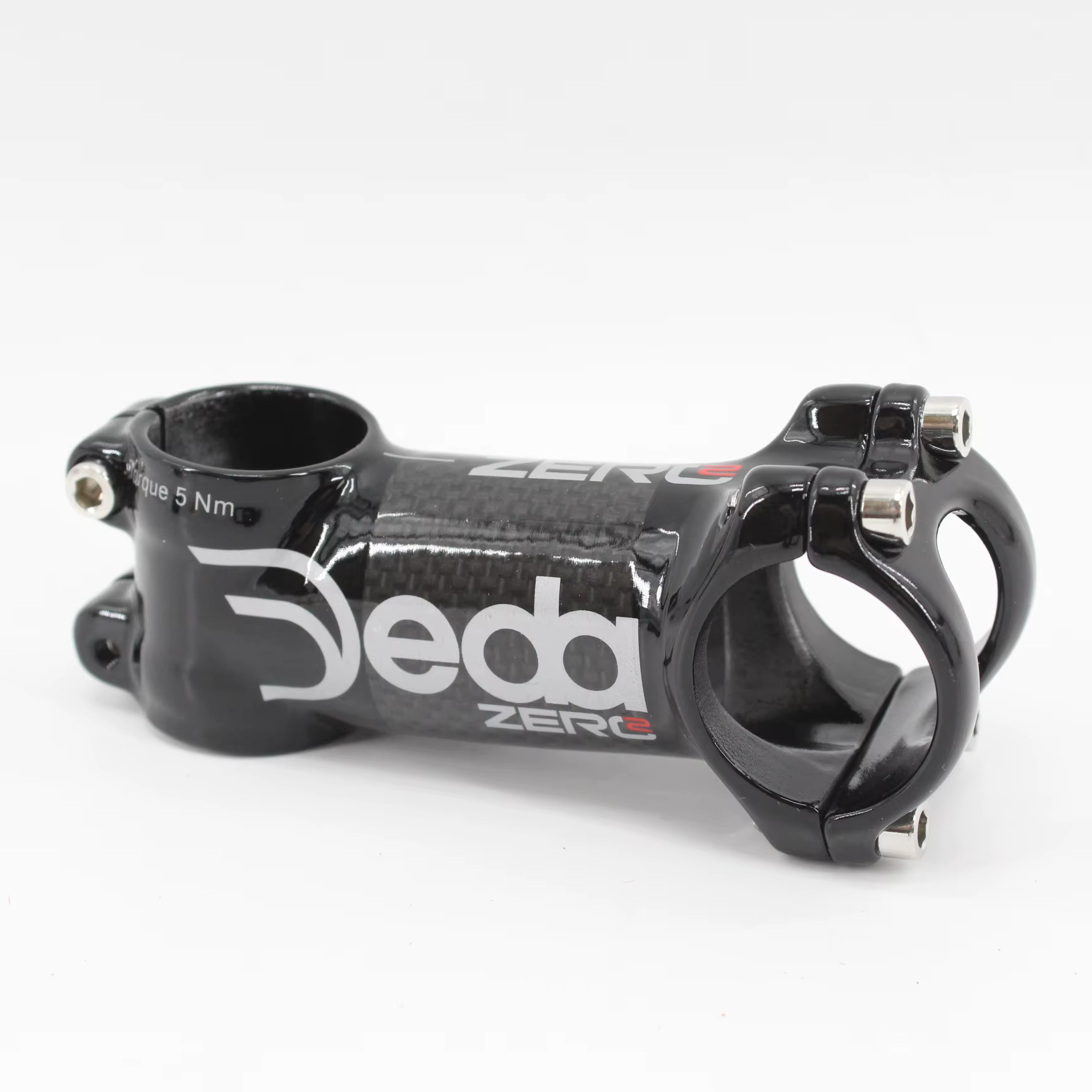 Tout nouveau JEDA argent route carbone tige de vélo en alliage 31.8*60-120mm 6 17 degrés Angle VTT t