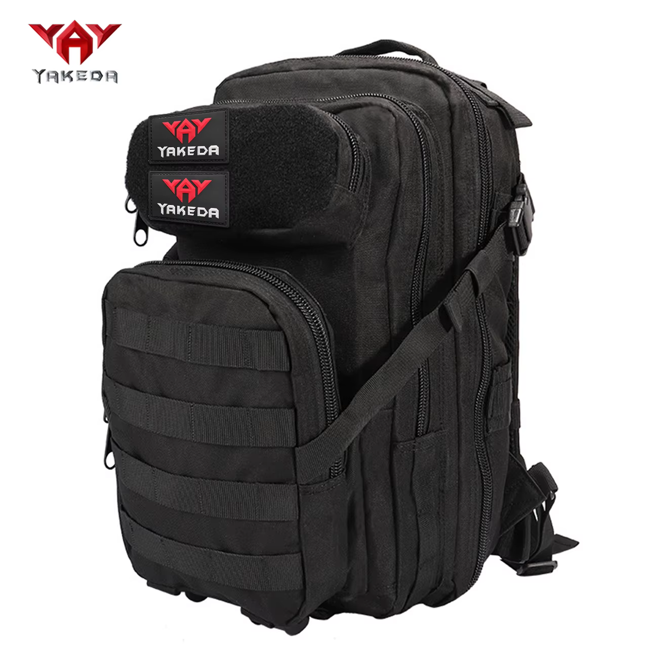 Sac à dos multifonctionnel YAKEDA 30L pour l'extérieur, grande capacité et design multi-compartiment