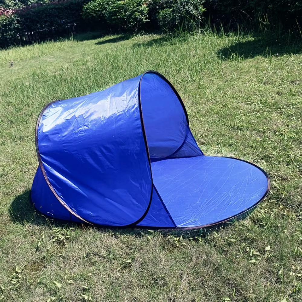 Tente de plage résistante aux UV, ultralégère, monocouche, Pop-up instantanée, protection solaire ré