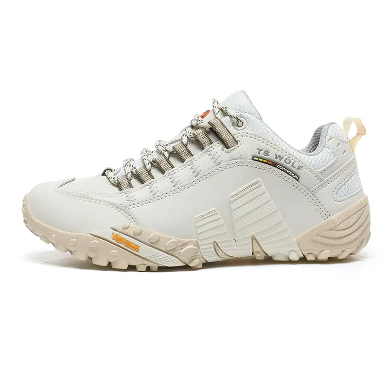 Chaussures d'alpinisme coordonnantes pour hommes, cuir véritable, sports de plein air, randonnée, ch