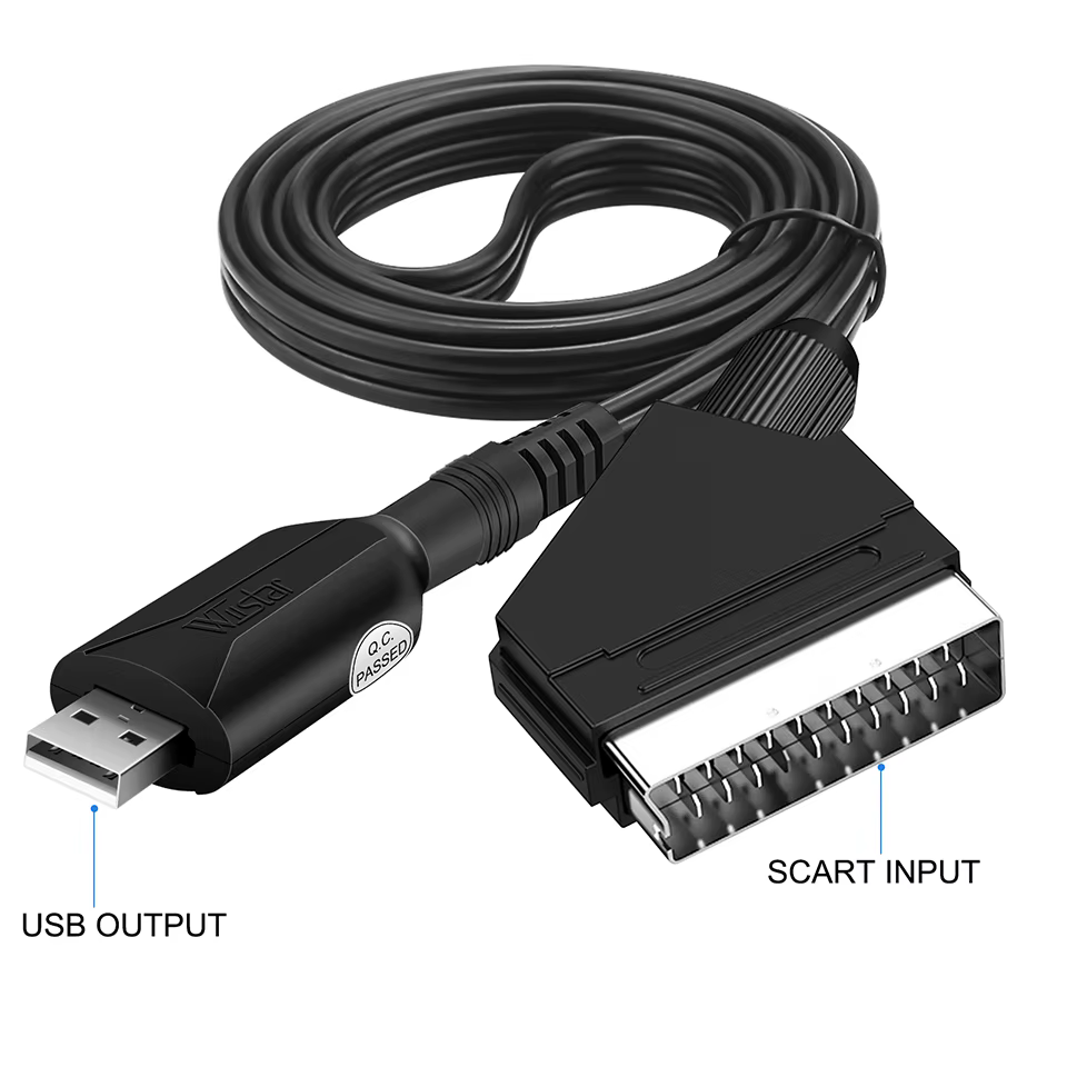 Carte De Capture vidéo péritel USB 2.0, boîte De capture De jeu péritel pour caméra DVD STB, enregis