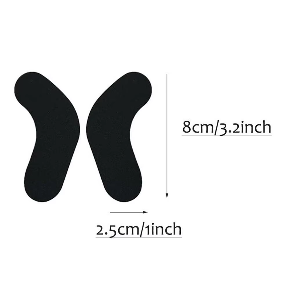 6 paires de coussinets autocollants pour bottes J-rod pour réduire le relevage du talon et les ampou