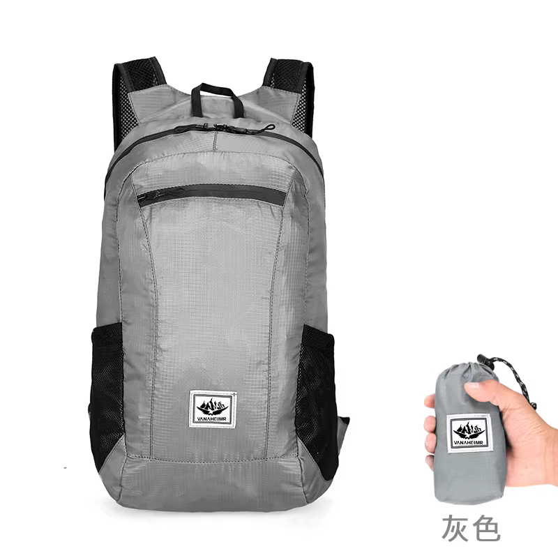 Sac de randonnée en plein air 20L, sac à dos Portable léger pliable, étanche, ultraléger, pour femme