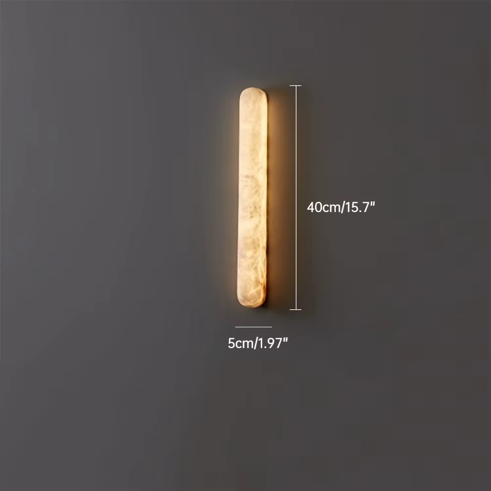LED espagnol importé marbre naturel applique design Style Villa salon hôtel chambre chevet applique