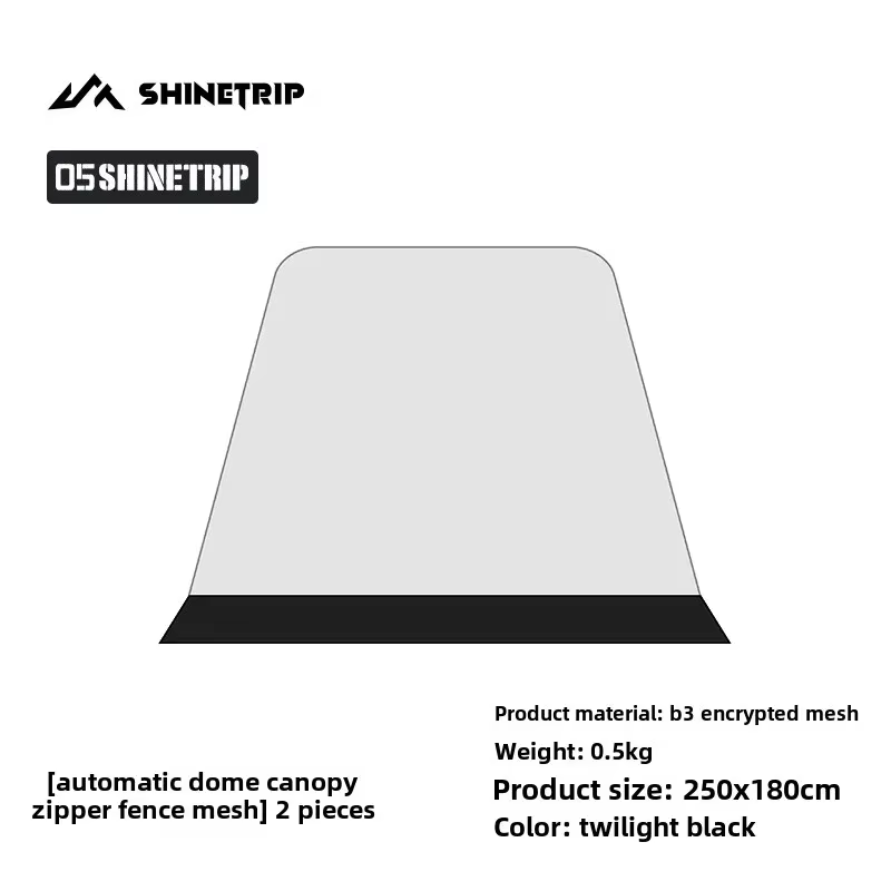 ShineTrip – tente dôme surdimensionnée, installation rapide, étanche, résistante au soleil, auvent r