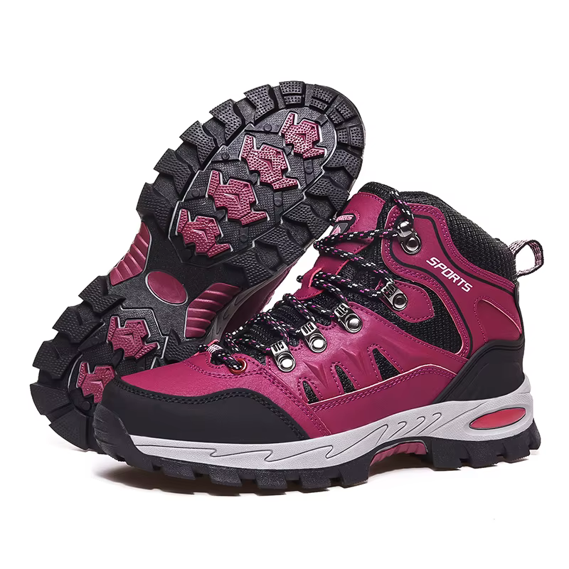 Bottes de randonnée imperméables en plein air pour hommes et femmes, bottes de sport de montagne rés