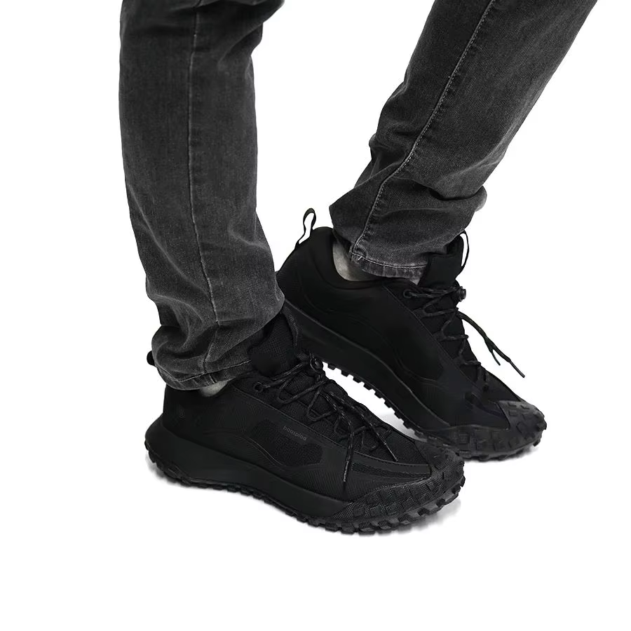 Baasploa hommes chaussures de randonnée en plein air imperméable Camping résistant antidérapant bask