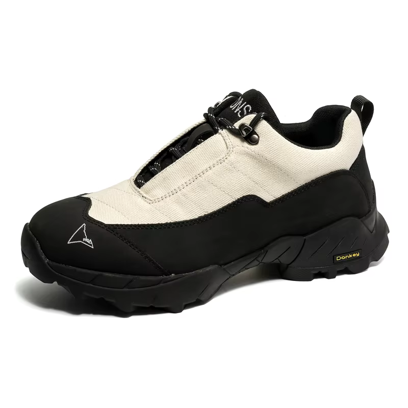 High Quality Leather Hiking Shoes Durable Outdoor Sport Men Trekking Leather Shoes Lace-Up Climbing 