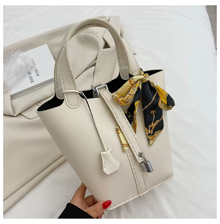 Sac à main en cuir PU pour femme, couture à la main avec accessoires, produit semi-fini, matériel de