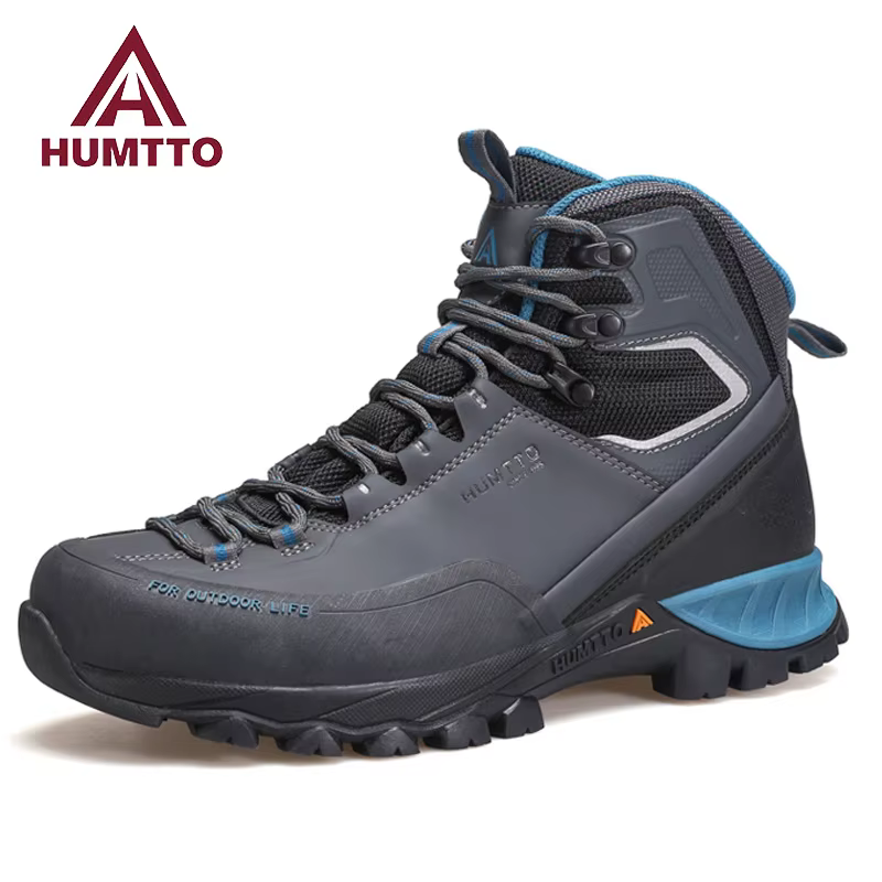 Humtto-Chaussures d'extérieur imperméables pour hommes et femmes, baskets d'escalade respirantes, ra