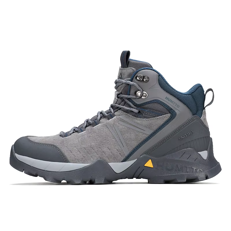 HUMTTO peau de vache chaussures de randonnée hommes bottes de chasse imperméables tactique désert Co