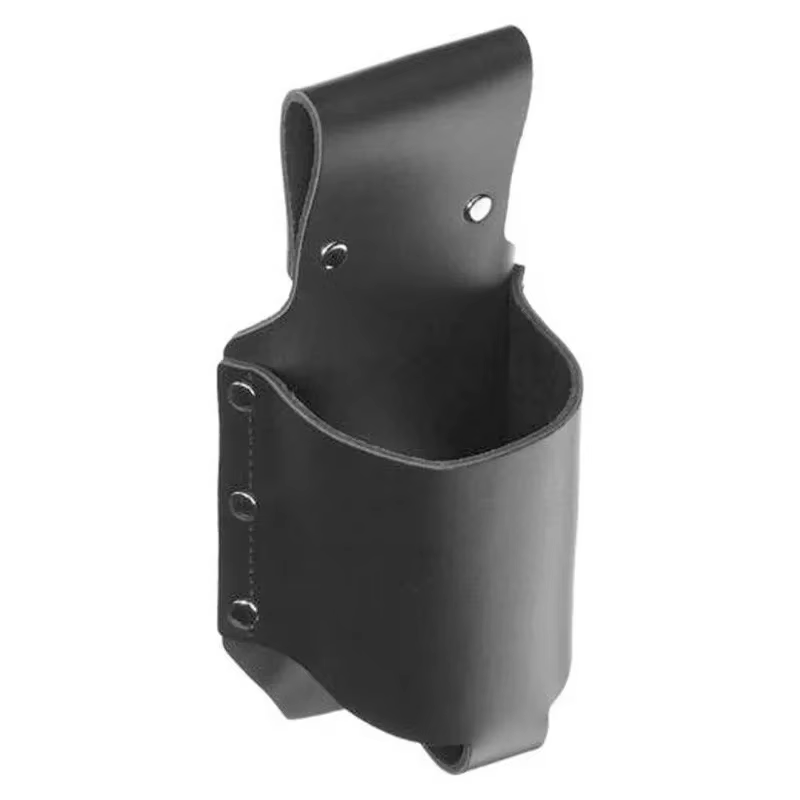 Porte-bouteille de bière portable en cuir pour la taille, support mains libres pour canettes, idéal 