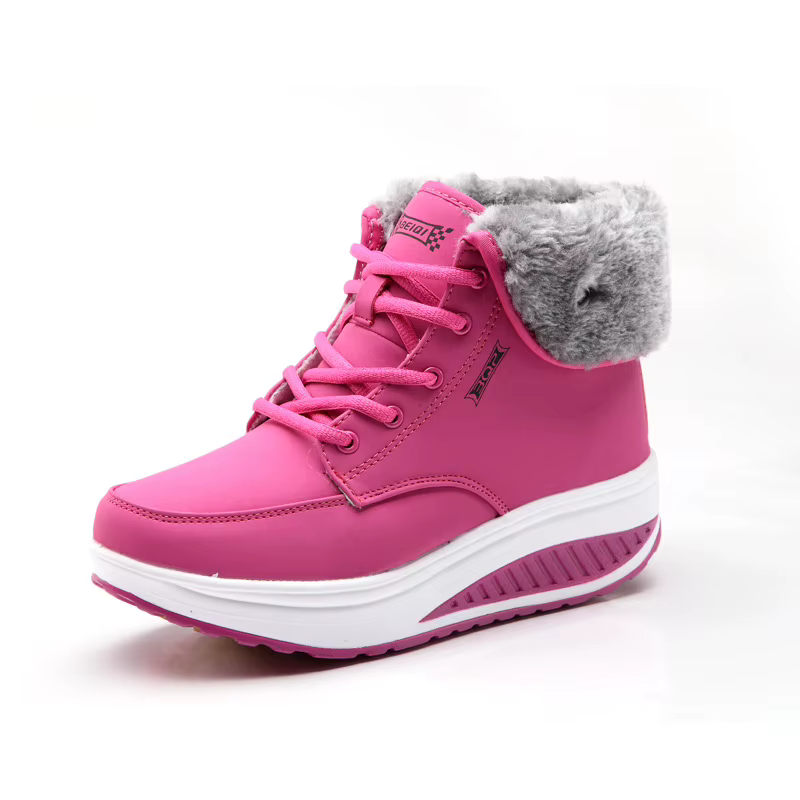 2025 chaussures femme hiver chaud plate-forme femmes bottes de neige en peluche femme espadrilles dé