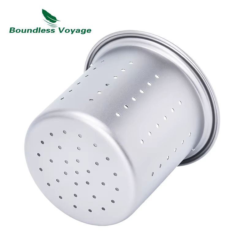 Boundless Voyage-Tasse en Titane avec Filtre, Tasse à Café, Thé, Portable, observateur, Camping en P