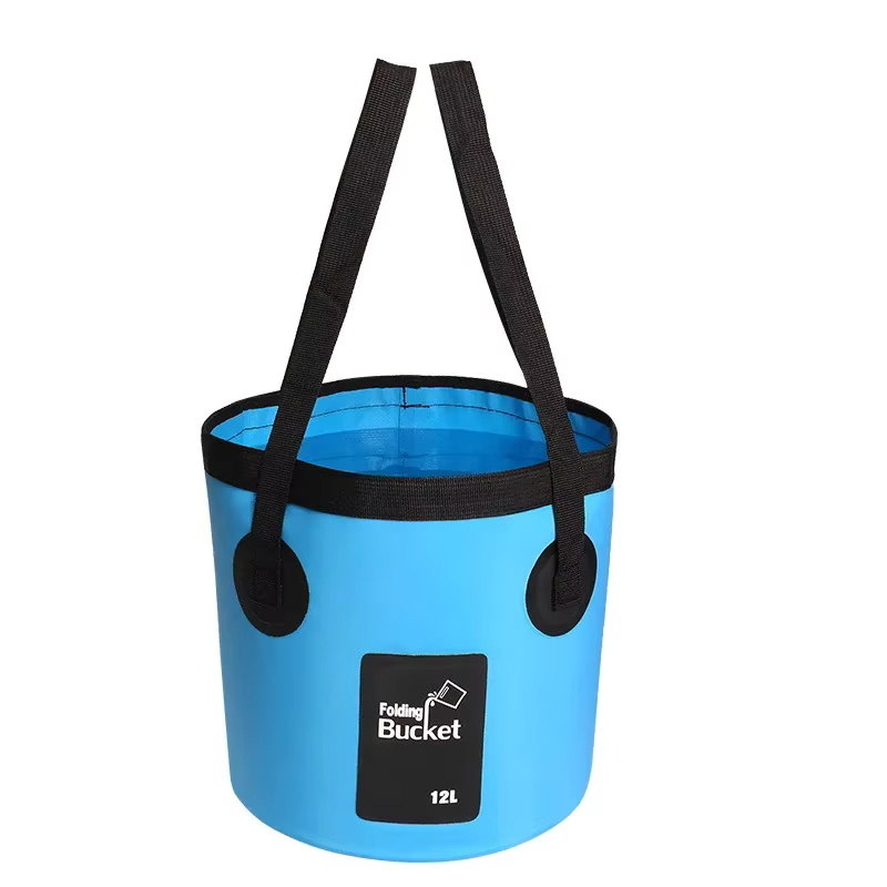 12L 20L bol évier sac de lavage seau de lavage de voiture Portable voyage en plein air pliable eau m