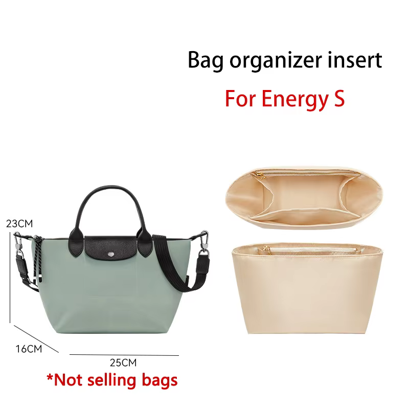 Organisateur de sac en nylon pour Longchamp Energy, imperméable, durable, élégant, support de rangem