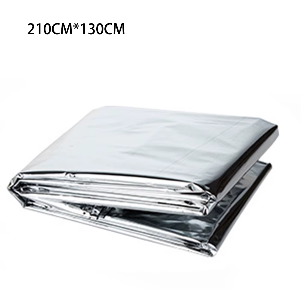 Couverture d'urgence en plein air, feuille de premiers secours, couverture thermique, hypothermie, c