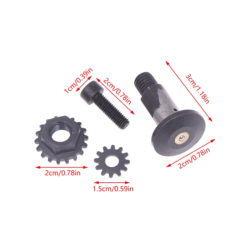 Accessoires de sécateur électrique, pièces en aluminium, cadre de couteau, siège en aluminium, arbre