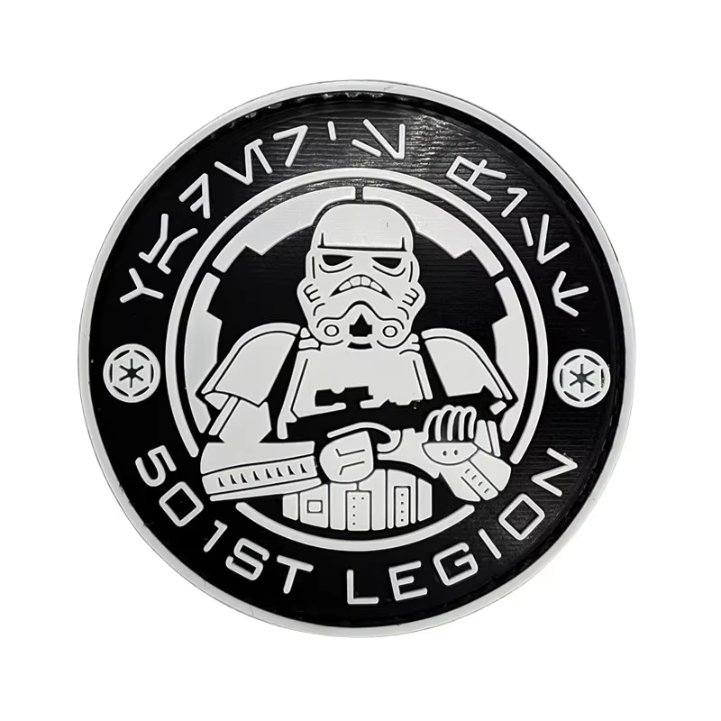 Dernier modèle 2026 Star Wars, Badge en caoutchouc souple PVC, Soldat impérial Star Guard, Patch adh