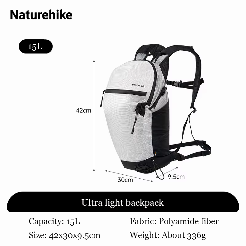 Naturehike – sac à dos 15l pour Camping et randonnée, voyage en plein air, Trekking, Super léger, gr