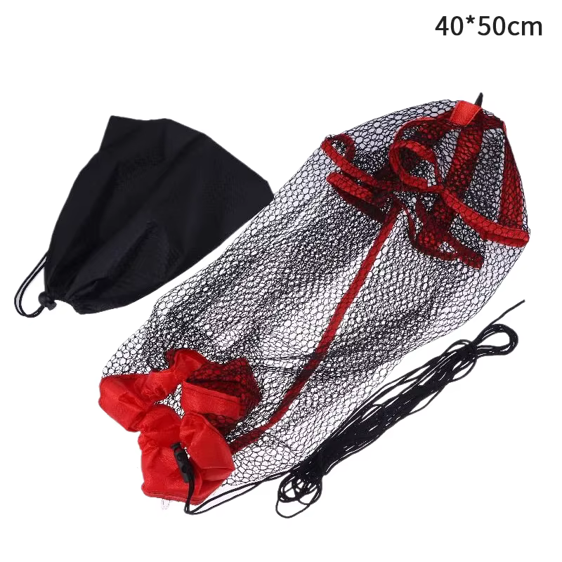 Sac filet pliable pour poissons vivants, filet de pêche à mailles fines, équipement de pêche renforc