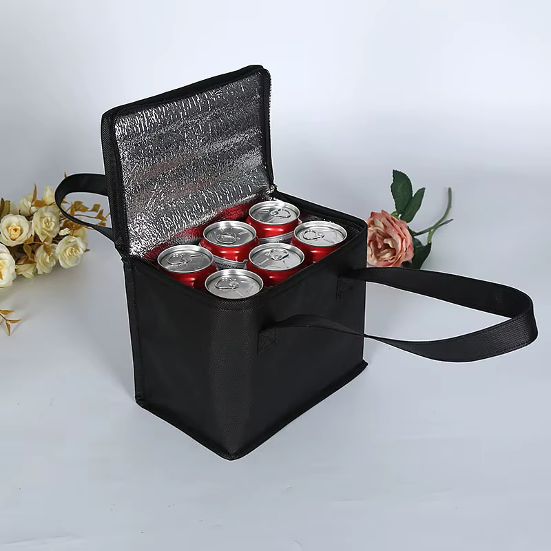 Sac Isotherme pour Aliments, Sac de Pique-Nique Portable, Sac Isotherme pour Boissons, Sacs de Range