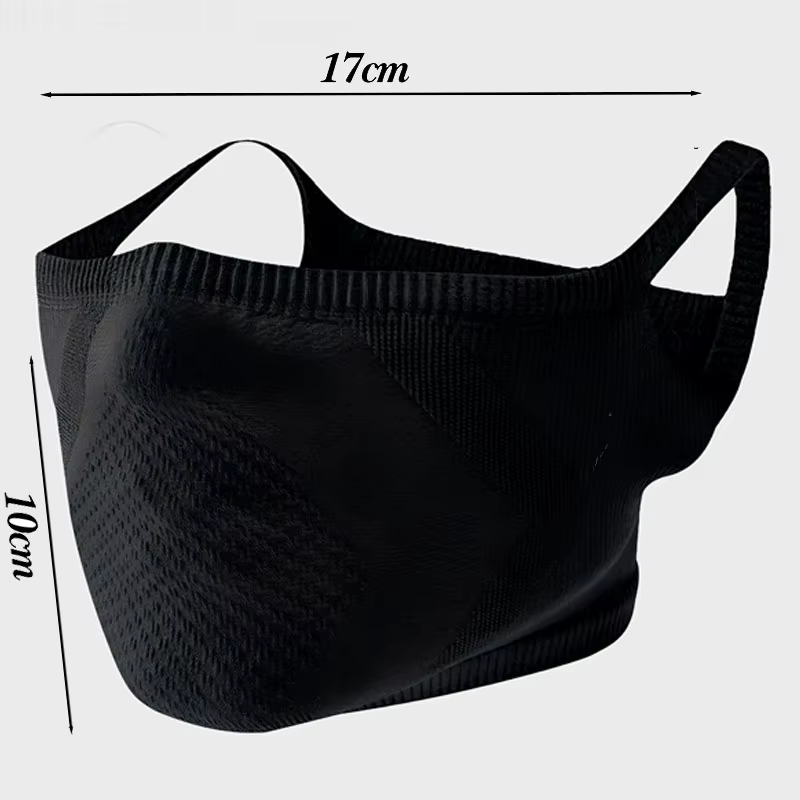 Sport plein visage respirant Protection solaire cyclisme vélo couverture faciale masques réutilisabl