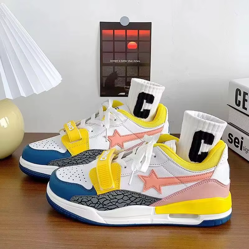 Chaussures pour femmes de créateur de mode, style urbain, décontractées à lacets, sneakers épaisses 