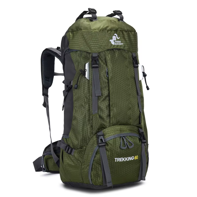 Sacs à dos de camping et de randonnée pour hommes, sac de sport en nylon pour l'escalade, sacs à dos