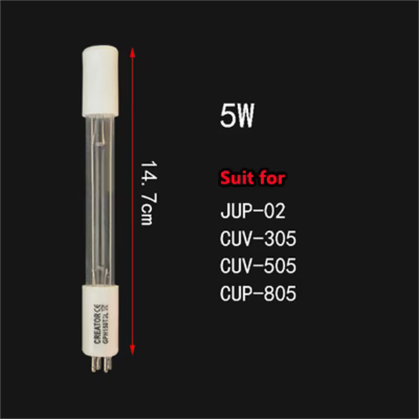 Remplacement 5 W Lampe UV Ampoule pour CUV-305,CUV-505,JUP-02, toxique P-805 Pièce de rechange 5 Wat